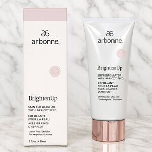 Arbonne BrightenUp Exfoliator New with Box
